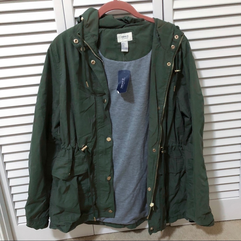 Outerwear Jacket In Olive